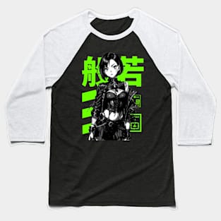 Goth Grunge Anime Manga Girl Cyberpunk Dark Techno Style Goth Japanese Fashion #6 Baseball T-Shirt